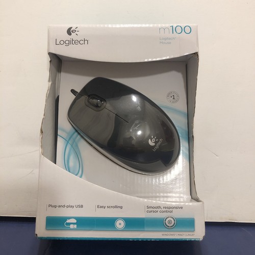 Logitech m100 usb - logitech, wired