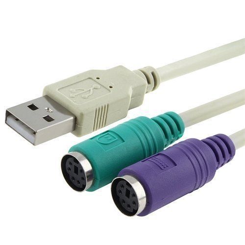 Pcs usb dual a - dual, a-usb2ps2